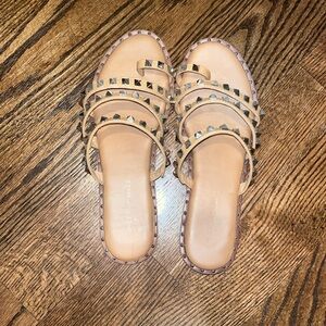 Spiked sandals